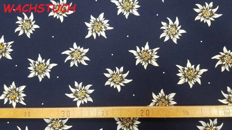 Edelweiss 4 cm beschichtet dunkelblau